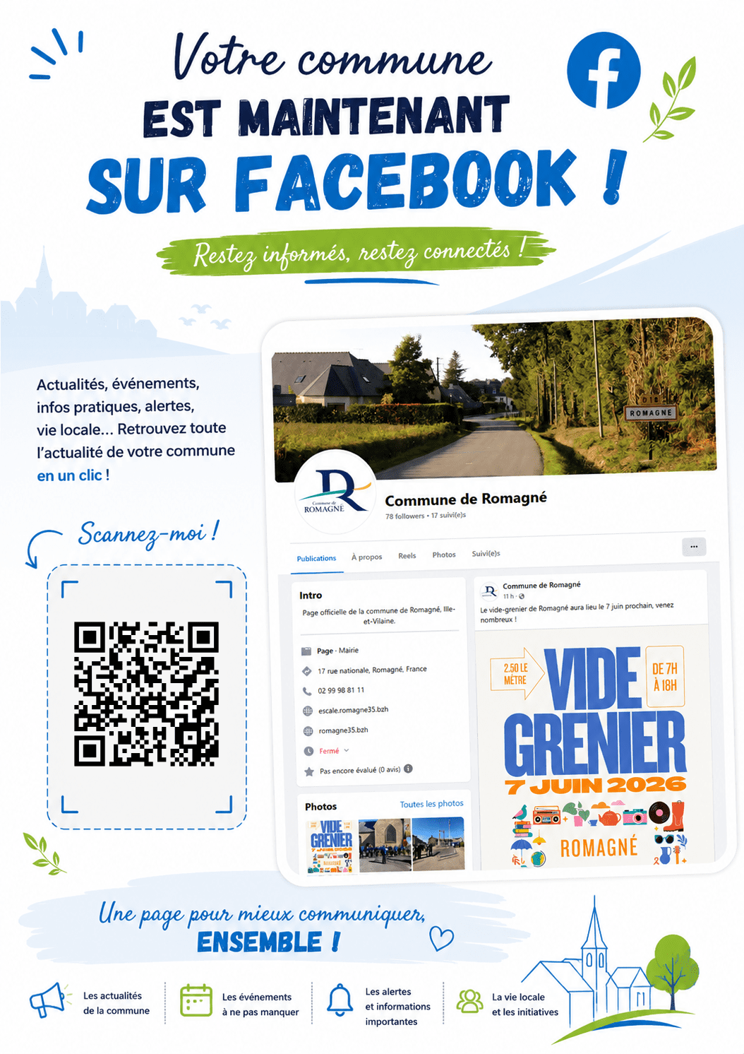 annonce page fb filled