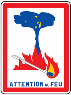attention au feu