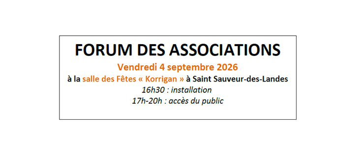 forum des associations 2026