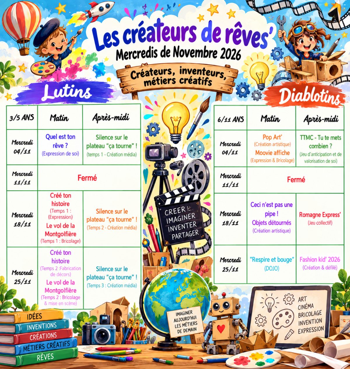 les créateurs de rêves mercredis créatifs (1)